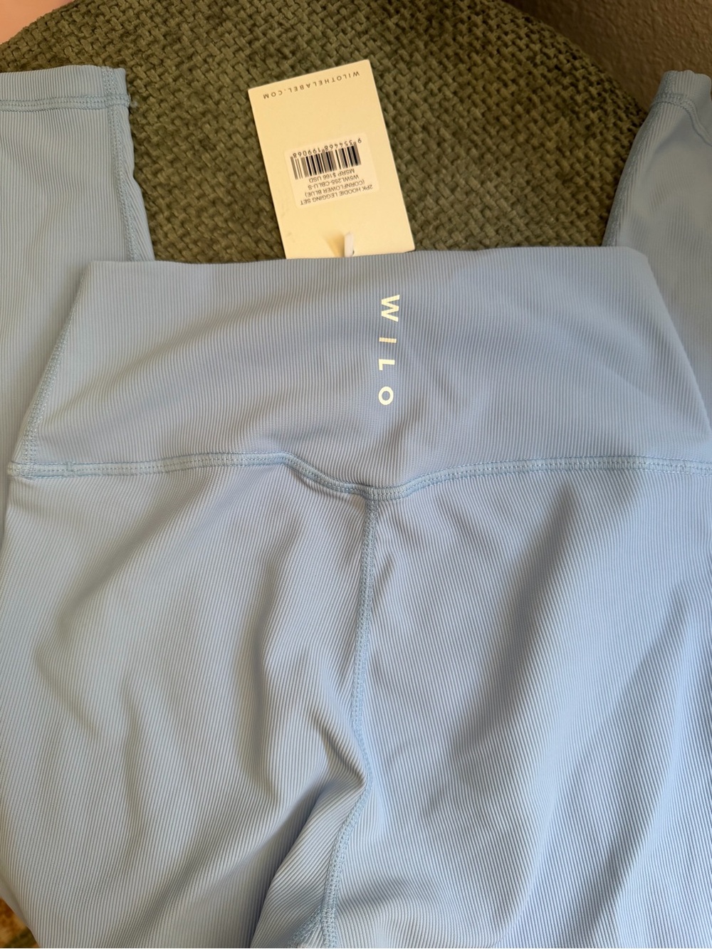 Wilo the Label Light Blue Active Leggings